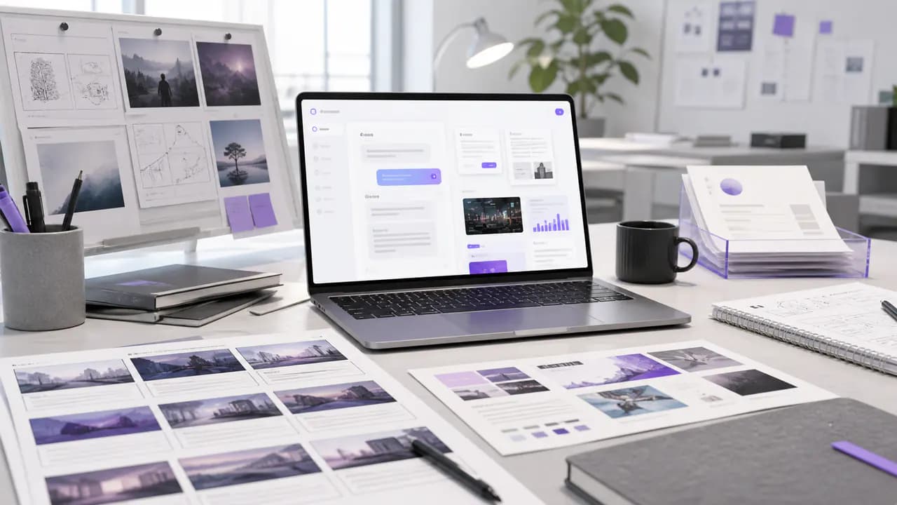 GPT Image 2 generated AI workflow desk