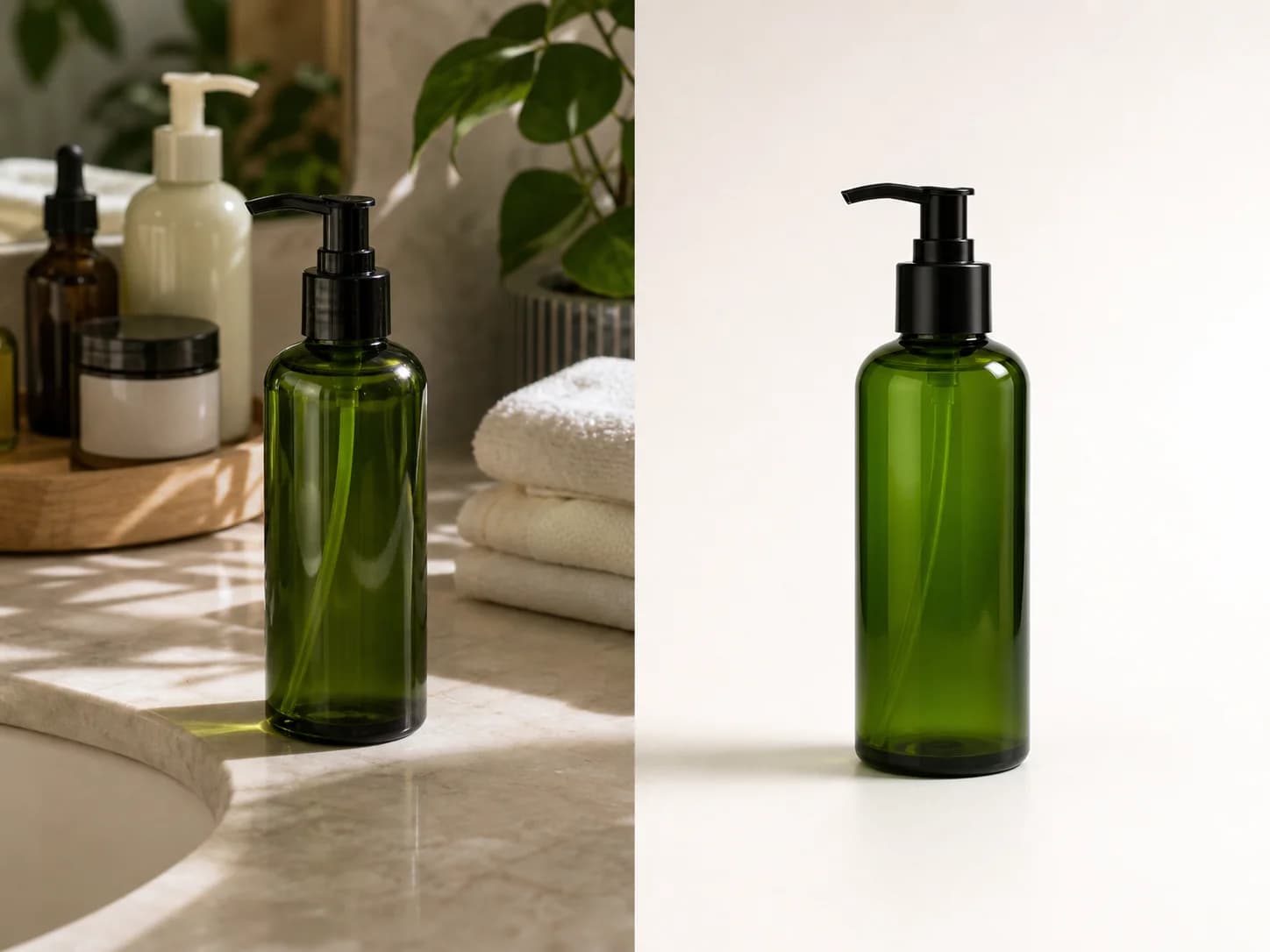 Article thumbnail showing an AI background change for a product image