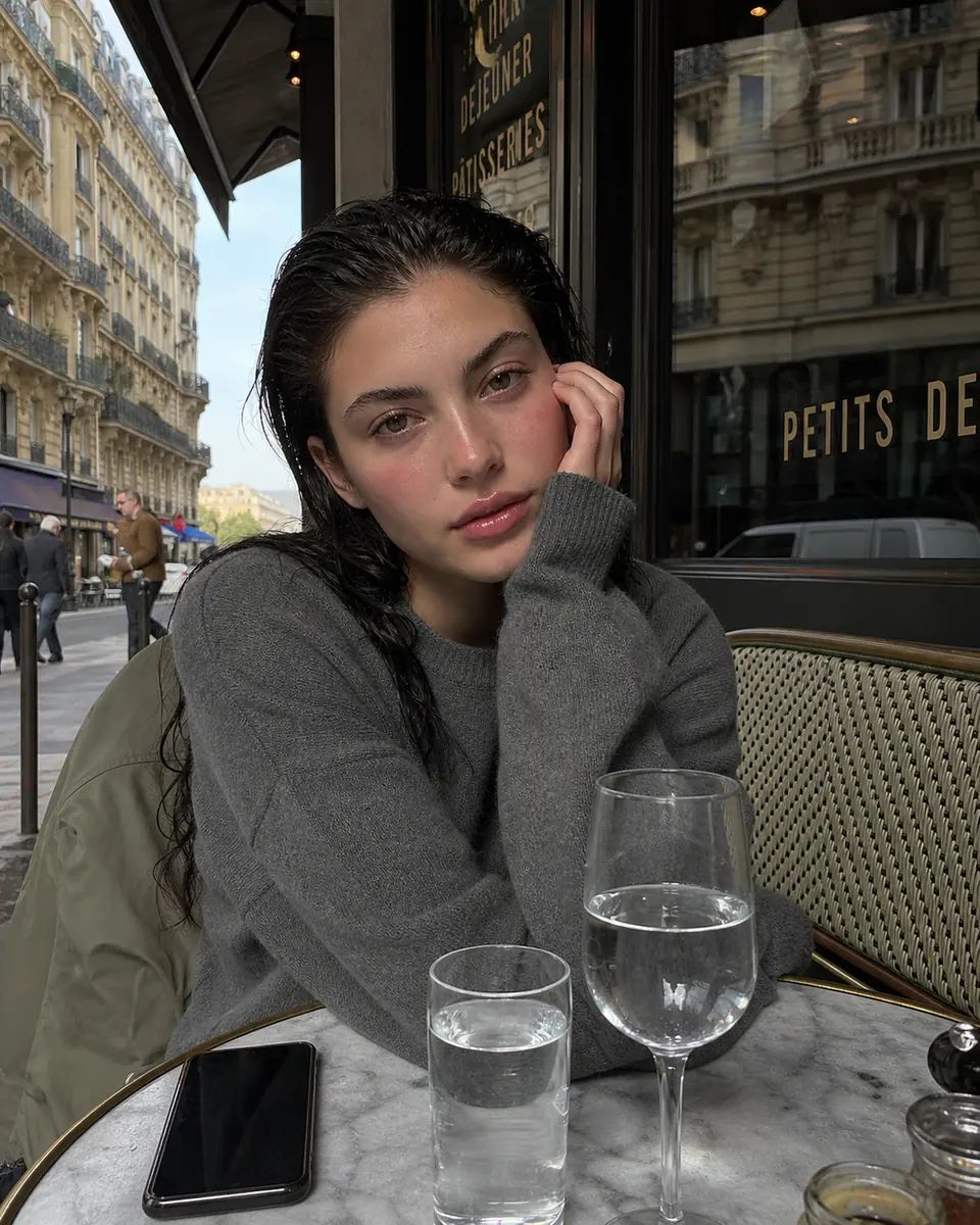 Wan2.7 Image warm Paris cafe street concept with golden commercial light