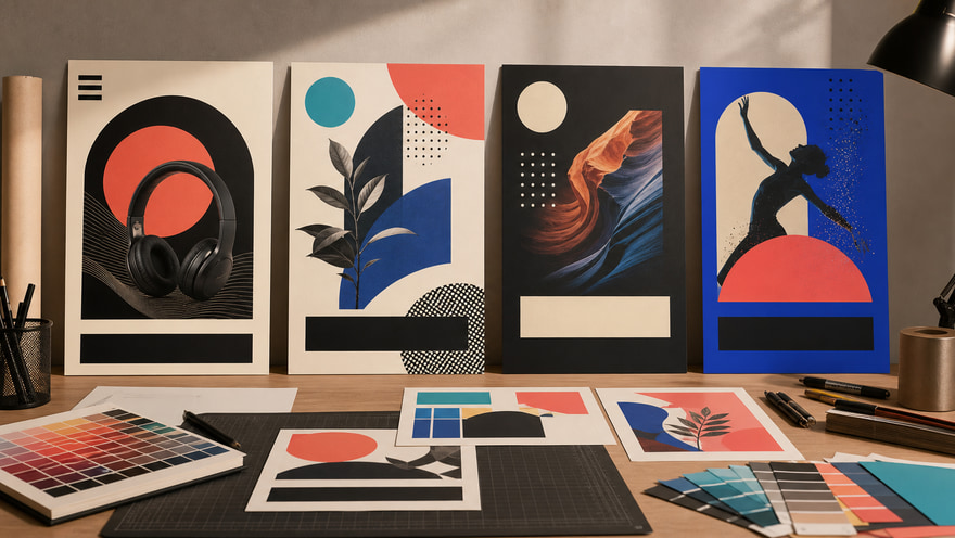 AI Poster Generator example