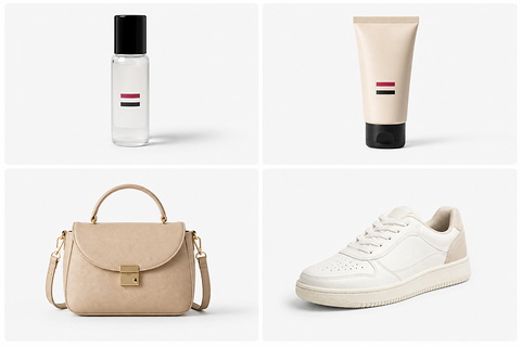 Clean marketplace product gallery created with an AI background remover